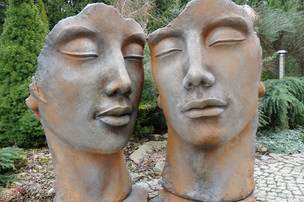 sculpture visage homme